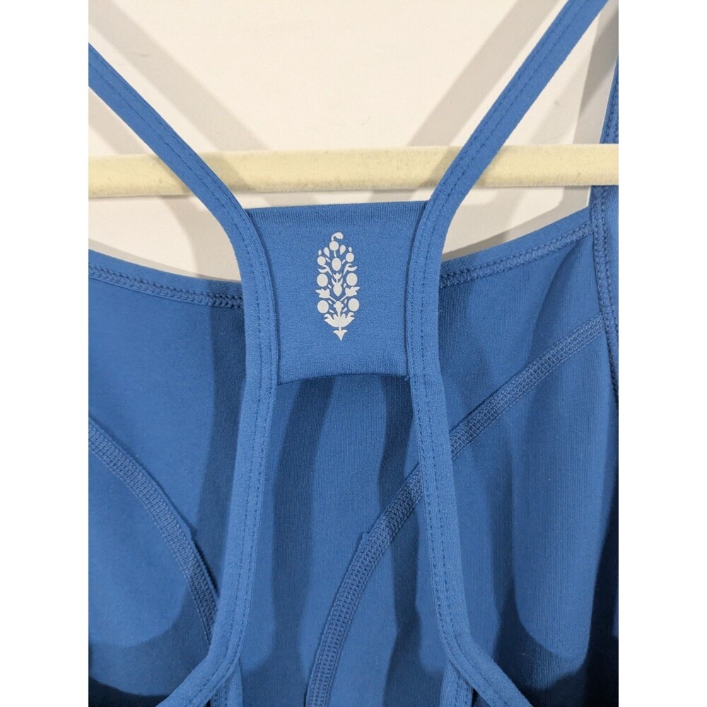 Free People Movement Ashford Side To Side One Piece Jumpsuit Blue Moon Size S - Picture 5 of 7